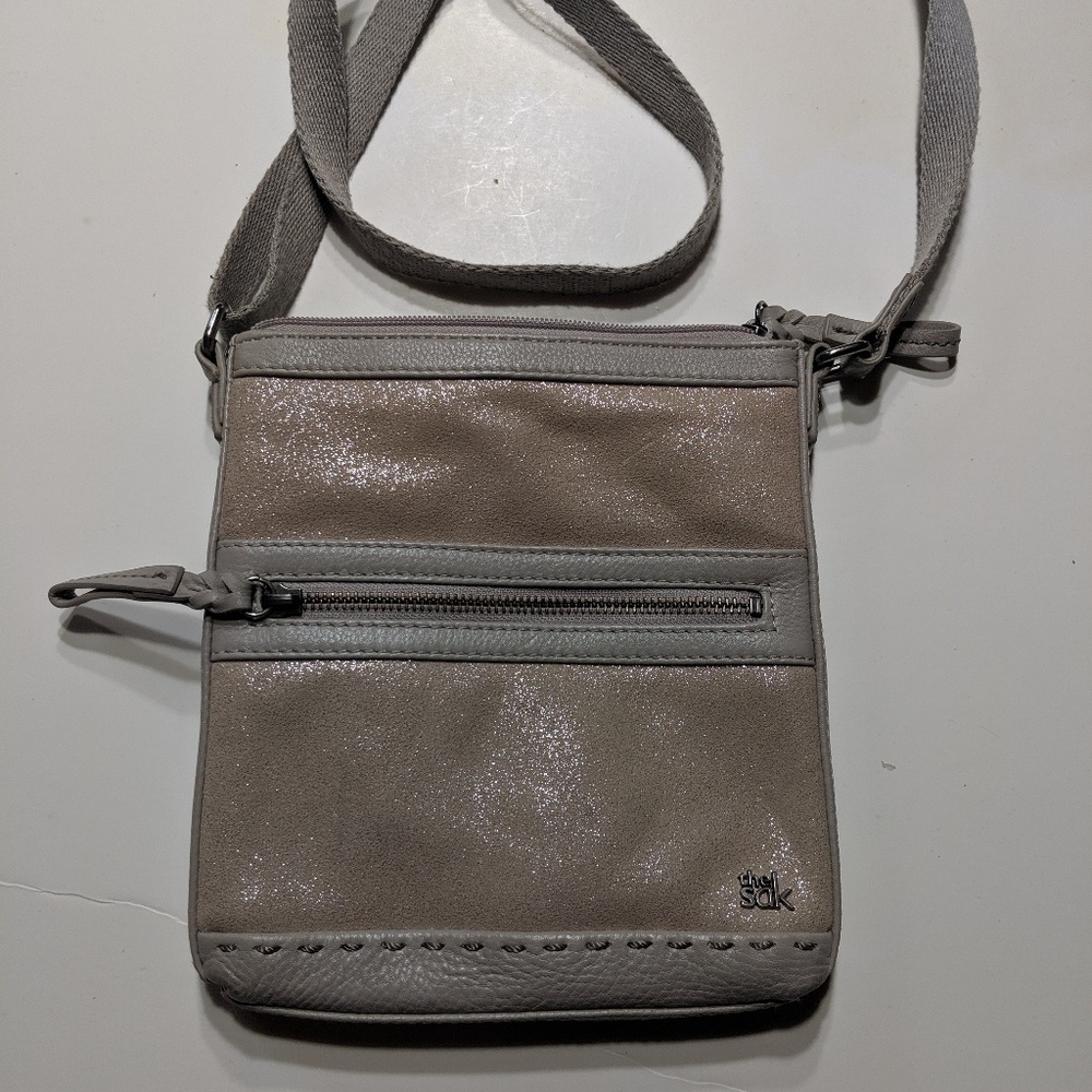 The Sak crossbody leather purse.